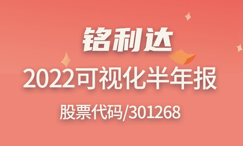 一圖讀懂：銘利達2022半年報